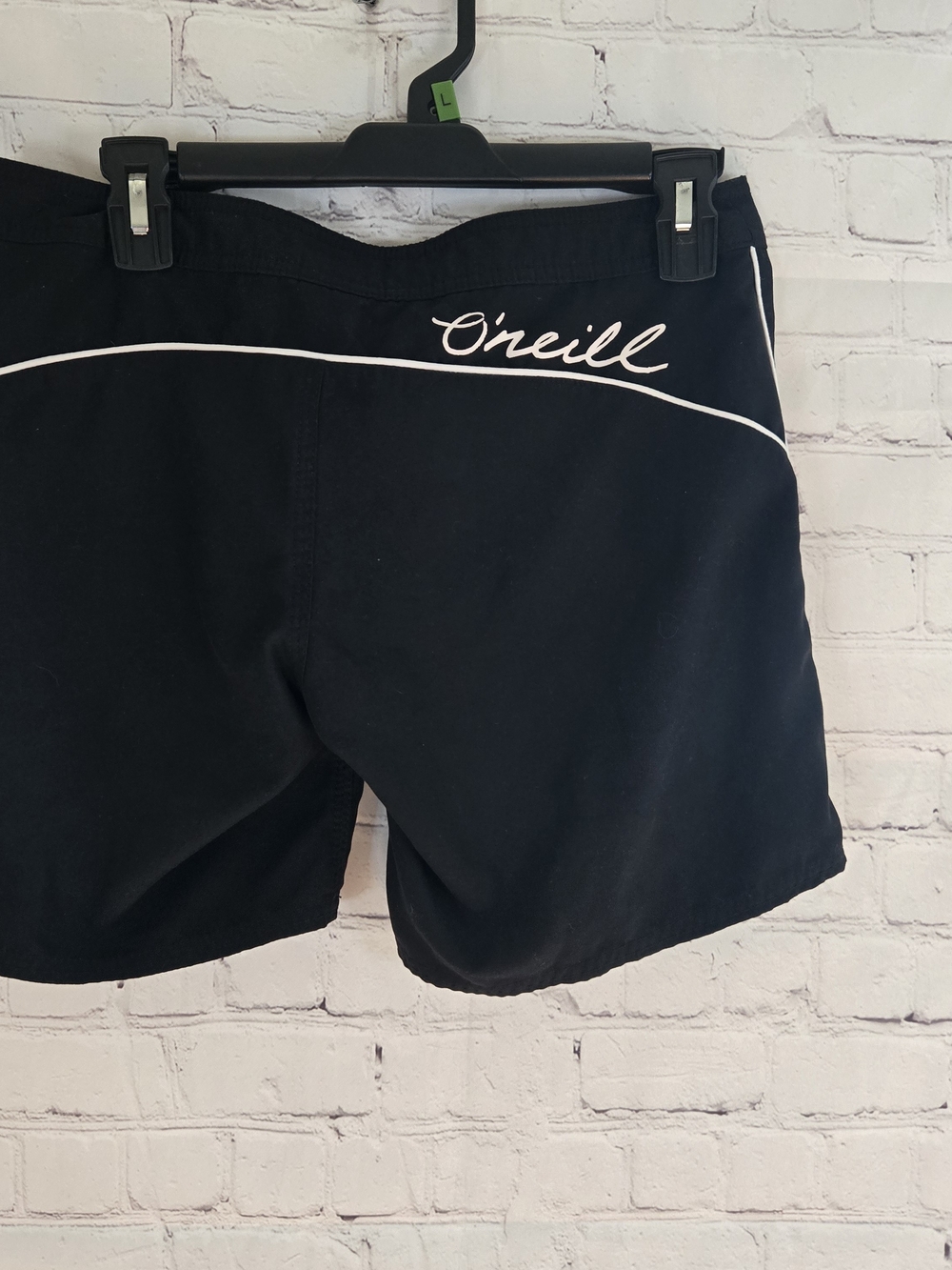 Y2K Lowrise Oneill Womens Cargo Board Shorts Surf Piping Logo Island Mermaid - Picture 6 of 9